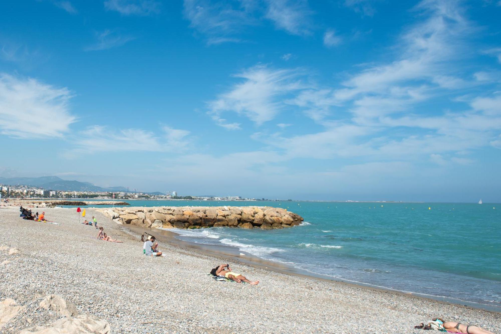 Appartement Vue Mer Cagnes-sur-Mer Kültér fotó