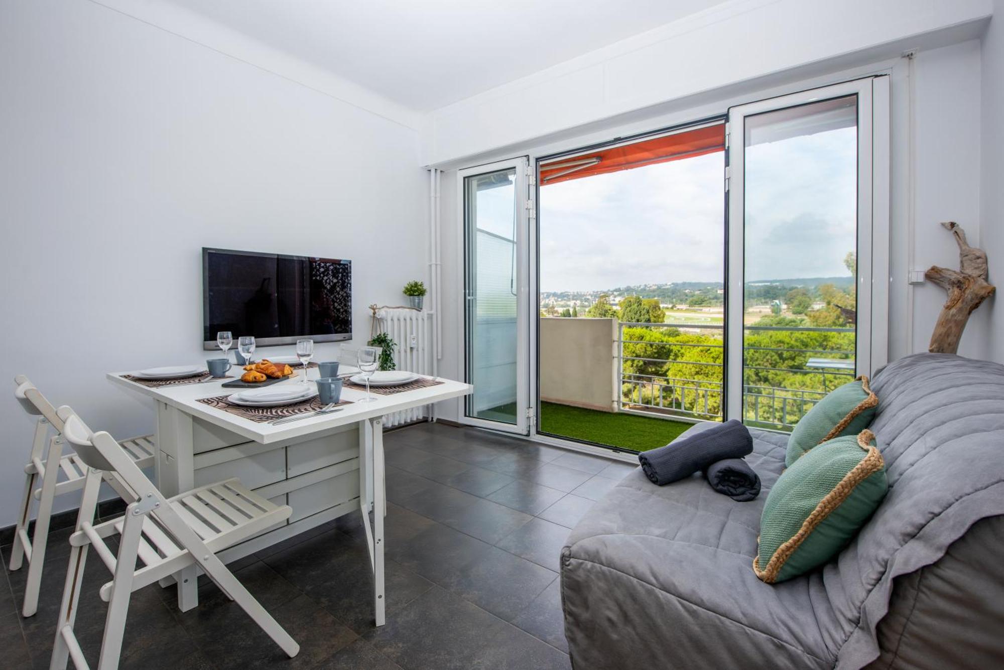 Appartement Vue Mer Cagnes-sur-Mer Kültér fotó