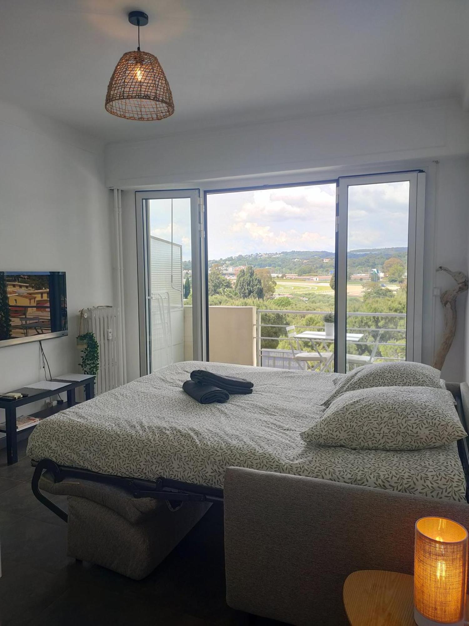 Appartement Vue Mer Cagnes-sur-Mer Kültér fotó